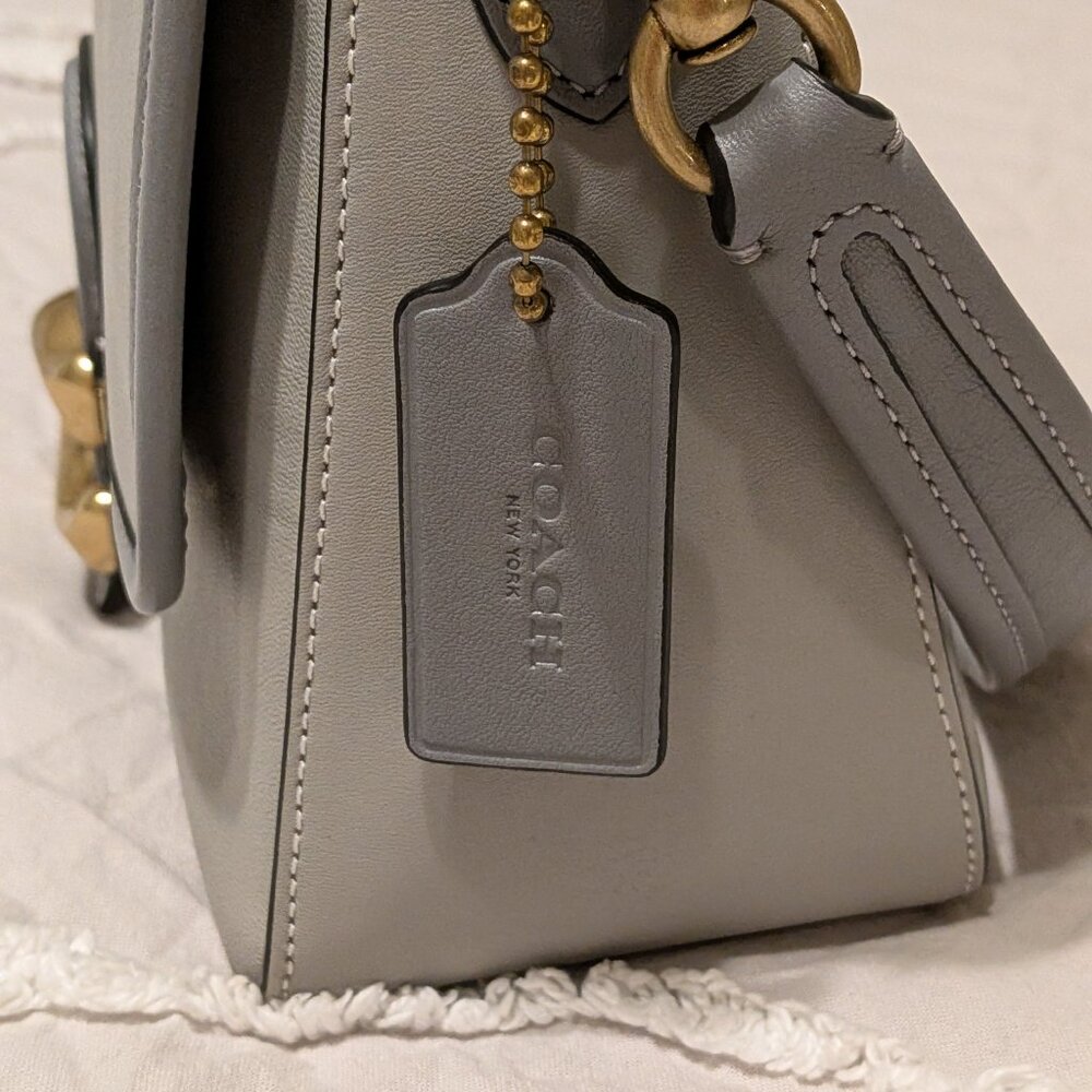 Coach Soft Tabby in Dove Gray - Picture 16 of 16